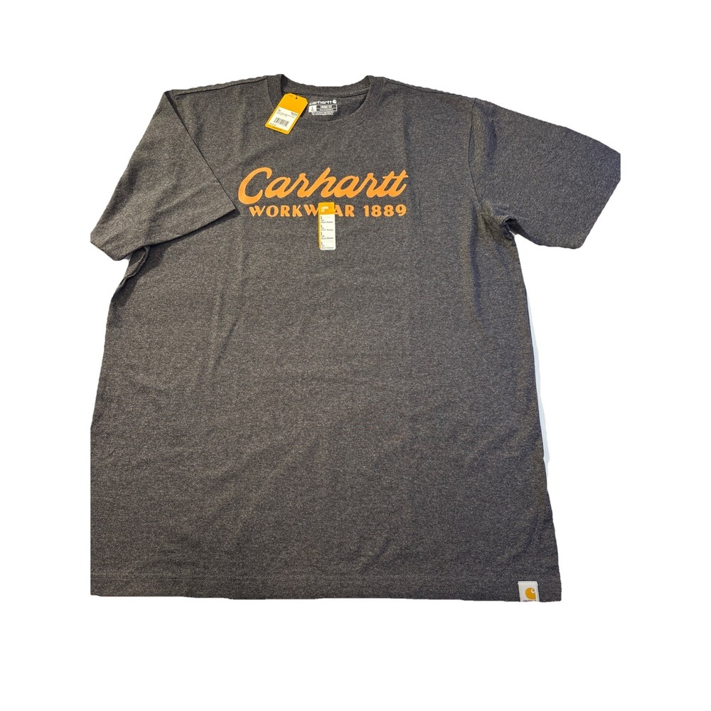 CARHARTT Workwear 1889 Loose Fit‎ Heavyweight Graphic T-shirt Men's Large TALL - Picture 3 of 6